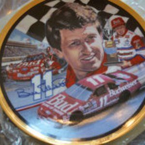 1993 Bill Elliott 11 Bill Vann Sports Impressions 4077/7500 Plate COA